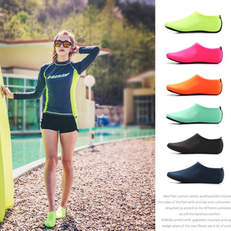 Snorkel Dry Top - Versatile Outdoor Beach Socks Non-Slip Swim