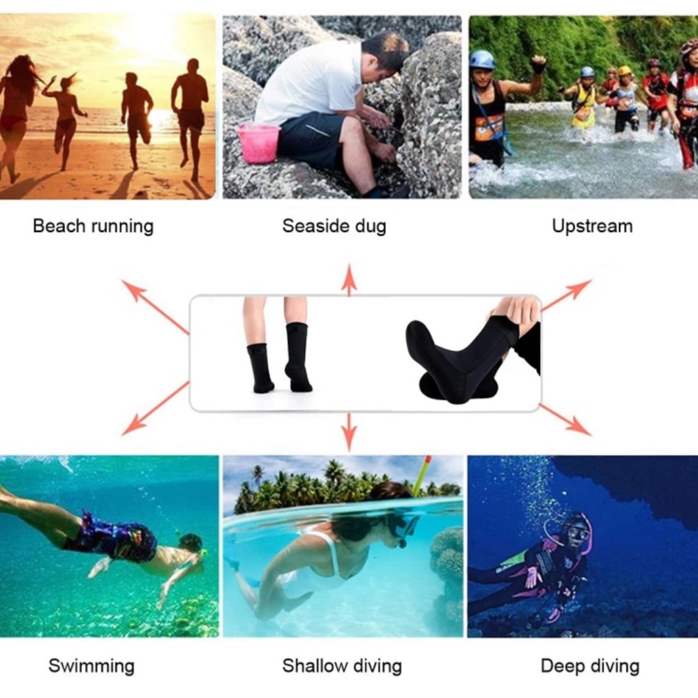 Neoprene Socks 3mm 5mm Wetsuit - Wetsuit 3Mm Neoprene ulasan dan harga