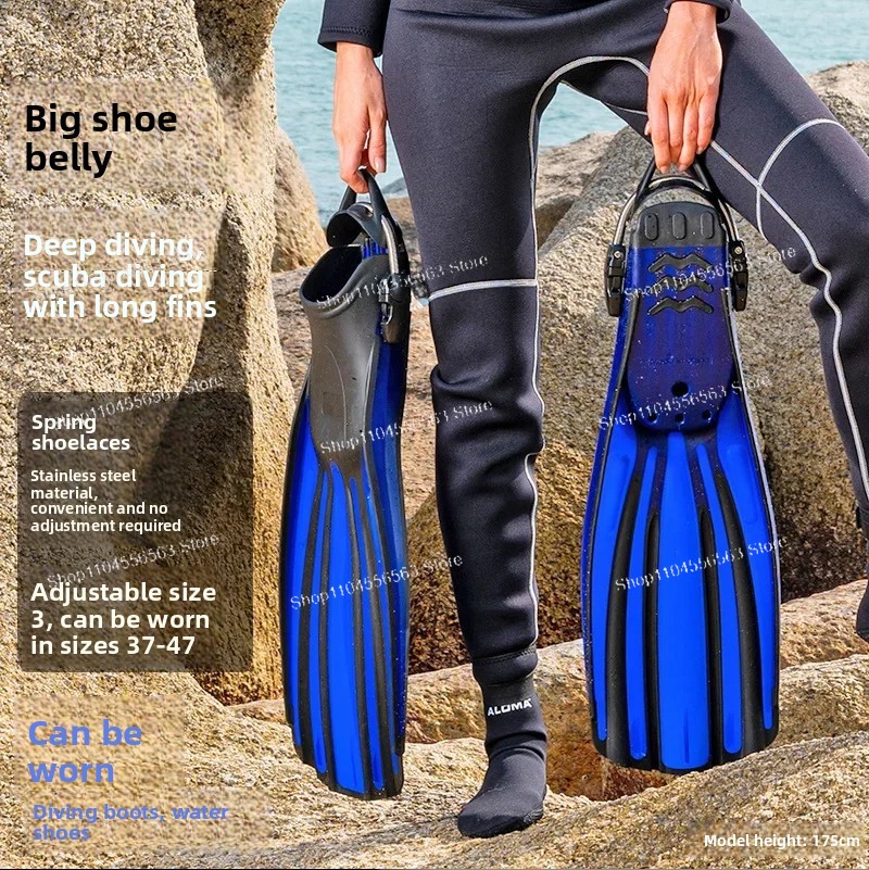 Adjustable Spring Strap Swim T - Fin Diving Blade ulasan dan harga