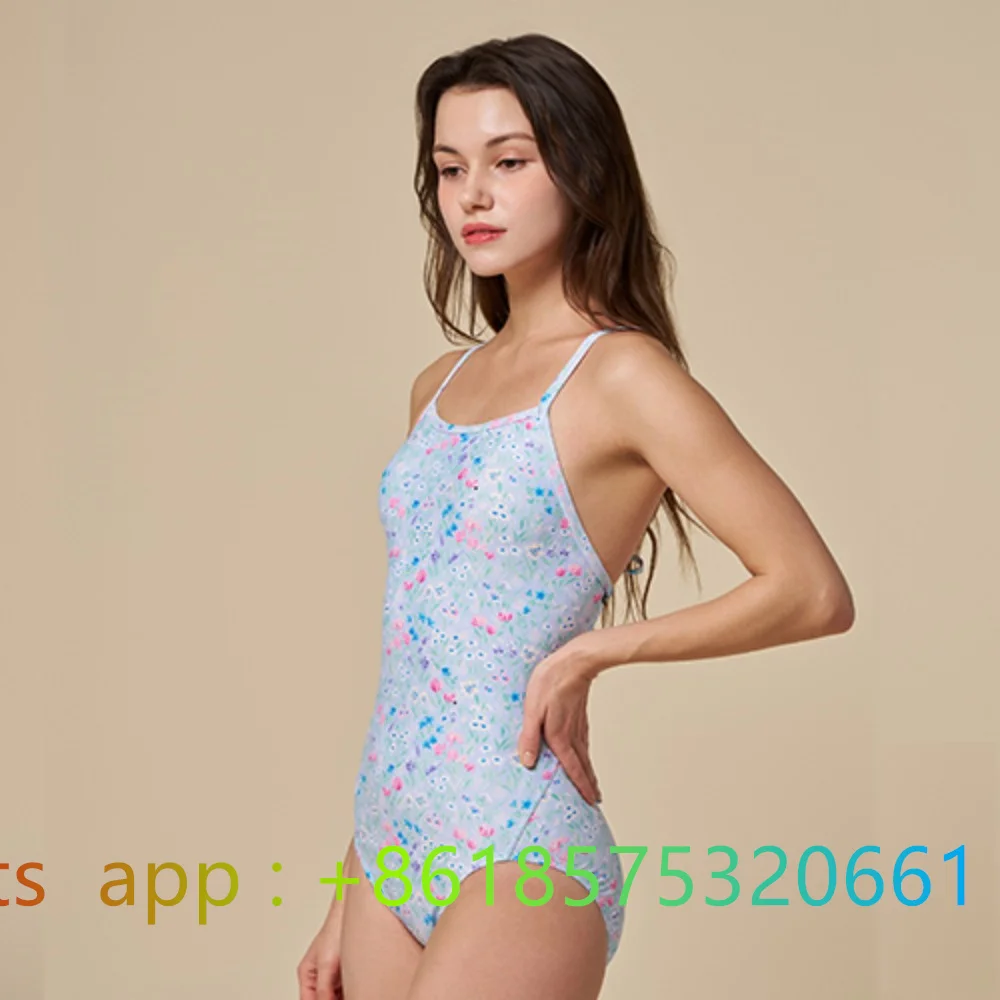Sexy One-Piece Swimsuit Women' - Aquatic Sports Wear ulasan dan harga