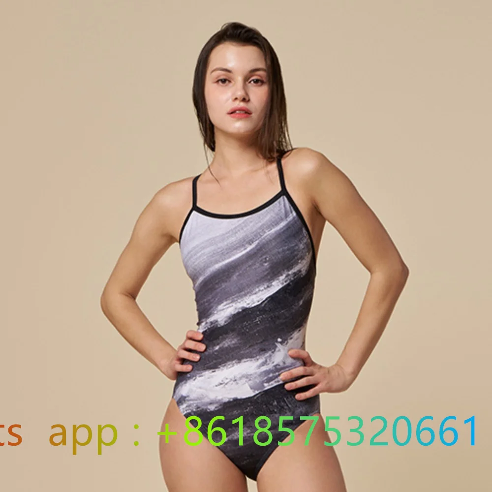 Sexy One-Piece Swimsuit Women' - Aquatic Sports Wear ulasan dan harga
