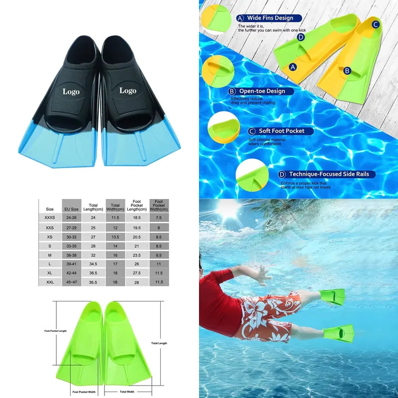 Professional Short Blade Silic - Fin Diving Blade ulasan dan harga