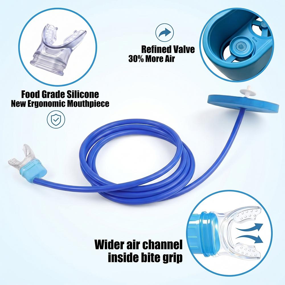 1/1.5/2/3m Anti Choke Floating - Snorkel Dry Top ulasan dan harga