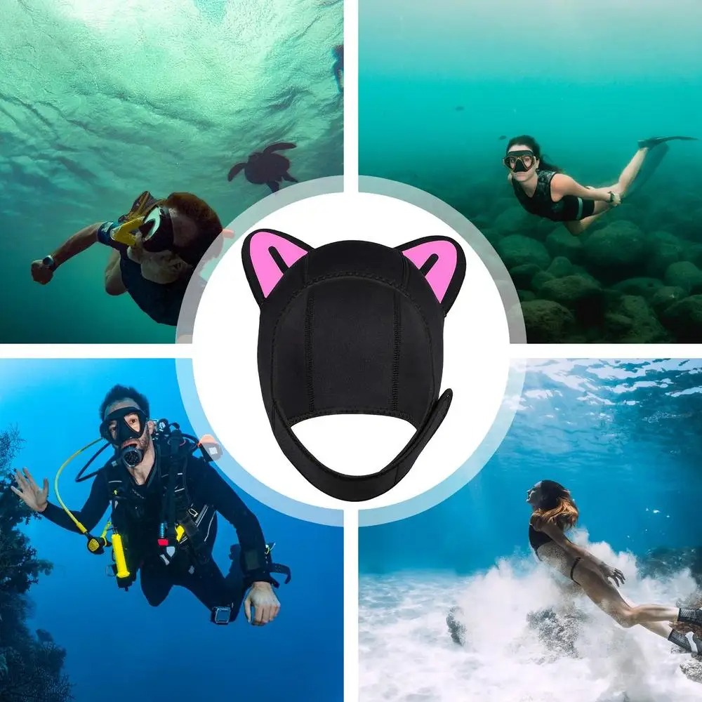 3MM Neoprene Wetsuit Caps Divi - Wetsuit 3Mm Neoprene ulasan dan harga