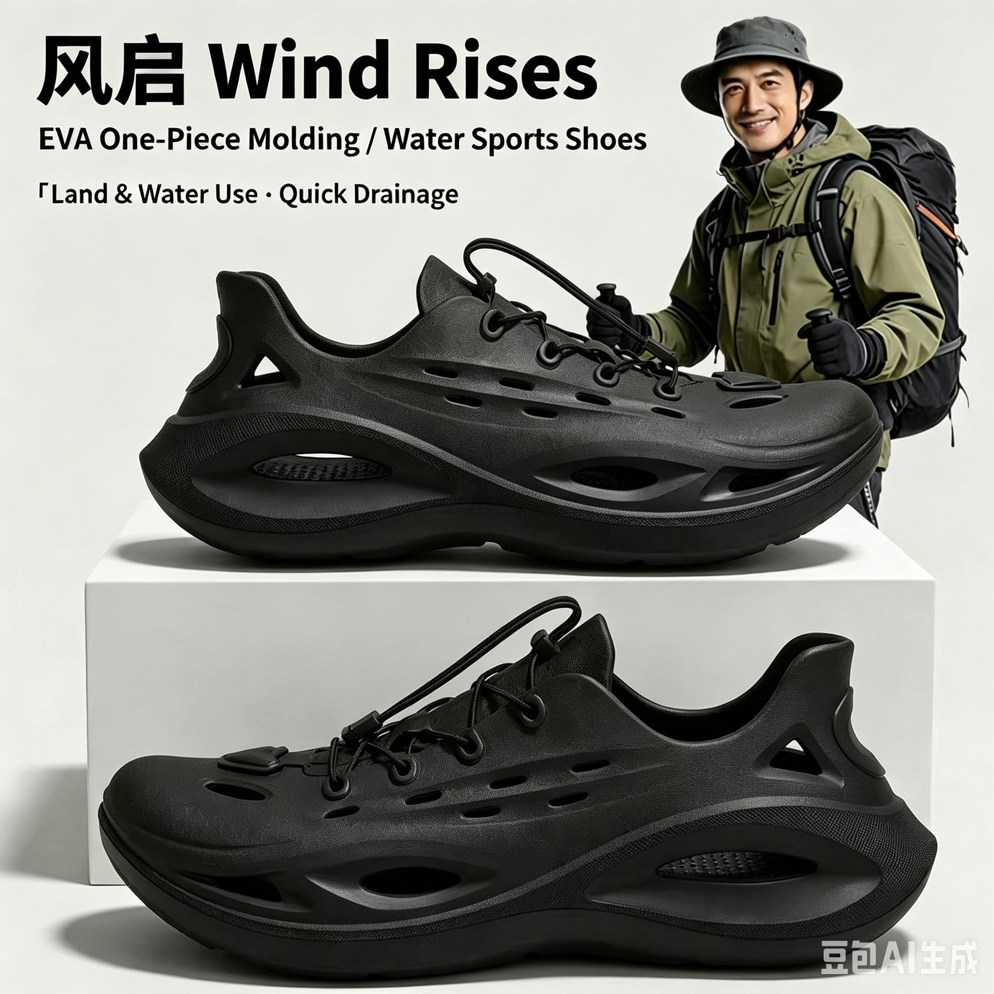 New Summer Men Water Shoes EVA - Aquatic Sports Wear ulasan dan harga