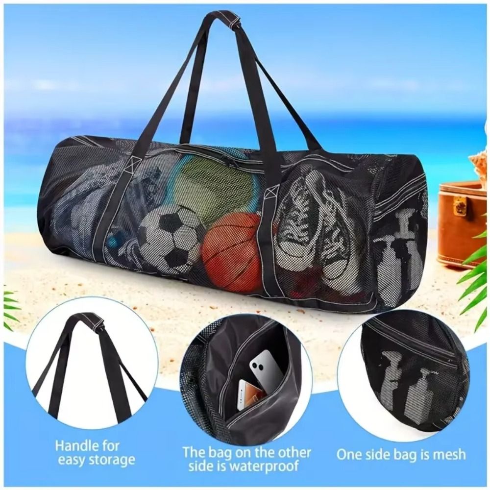 Large Capacity Mesh Diving Bag - Snorkel Dry Top ulasan dan harga