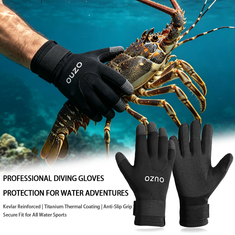 3mm Diving Gloves - CR Titaniu - Wetsuit 3Mm Neoprene ulasan dan harga