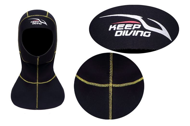 3mm Neoprene Scuba Diving Hood - Wetsuit 3Mm Neoprene ulasan dan harga