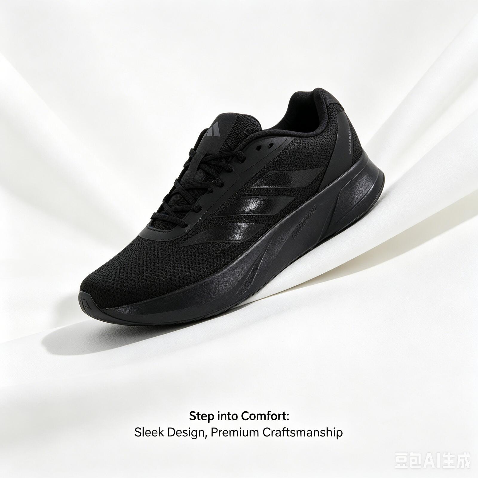 Adidas Duramo SL All Black Bre - Adidas Shoes Duramo Sl ulasan dan harga
