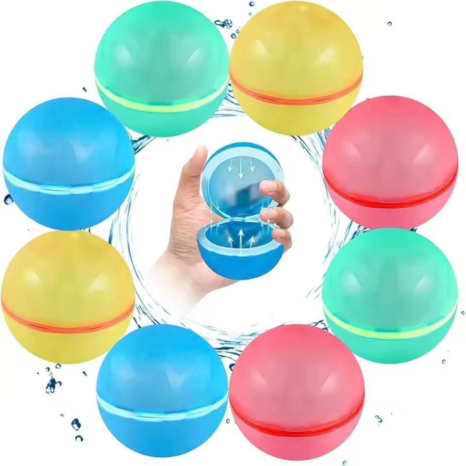 1-50 Pack Reusable Water Balls - Aquatic Sports ulasan dan harga