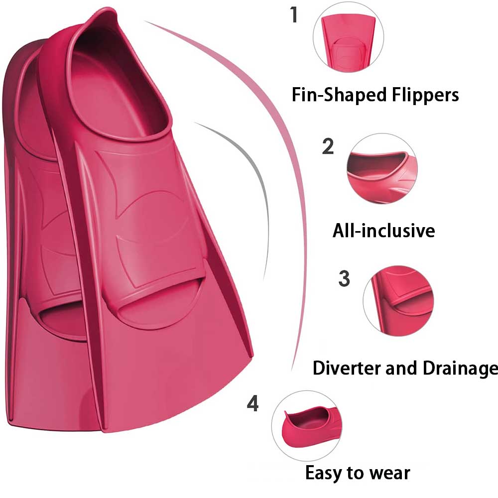 Swimming Flipper Silicone Wome - Fin Diving Blade ulasan dan harga