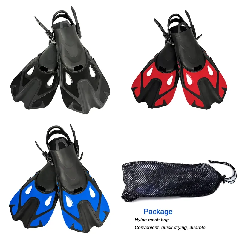Lightweight Short Adjustable T - Fin Diving Blade ulasan dan harga